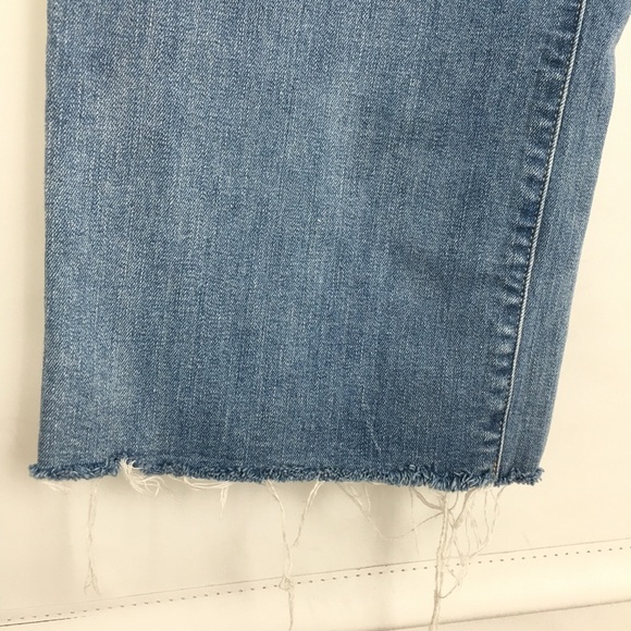 Women’s Wide Leg Jeans High Waisted Cropped Size 3 Junior Arizona Jean Co. - Picture 4 of 10